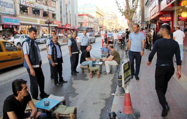 Van’da kaldırım denetimleri sürüyor