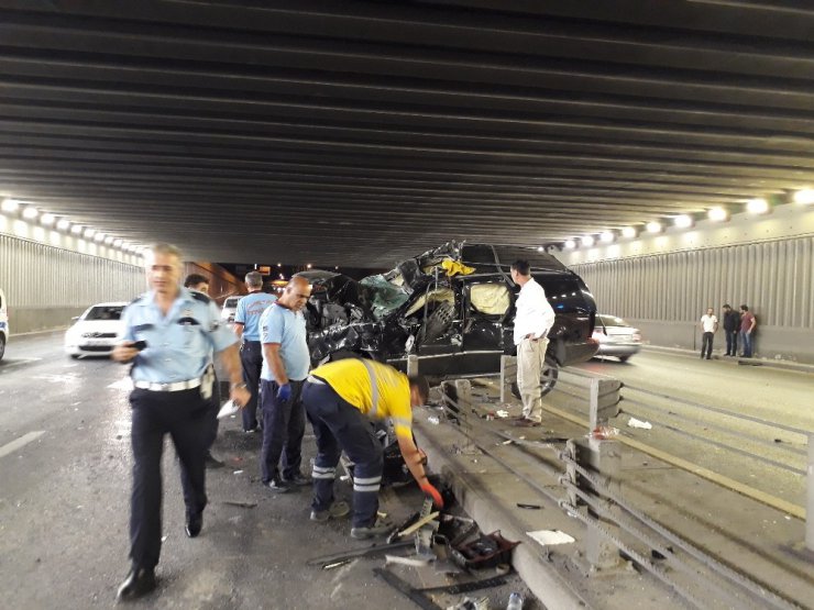 Ankara’da trafik kazası