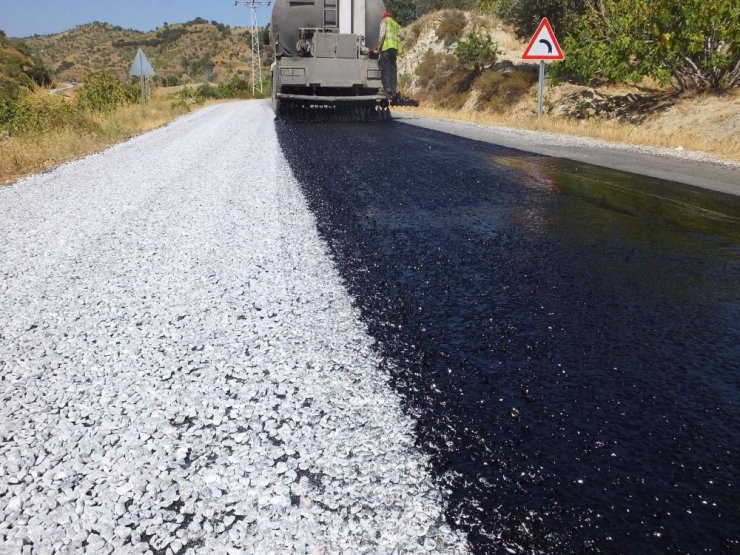 Aydın’da eski yollar büyükşehir ile yenileniyor