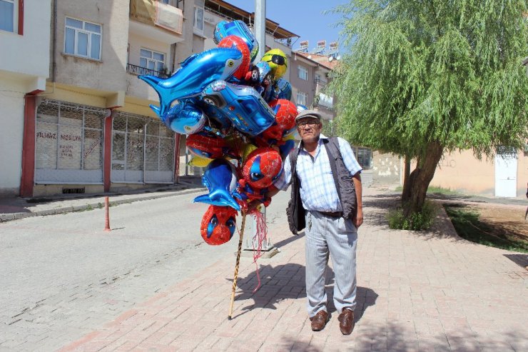 İtfaiye bu kez balon kurtardı