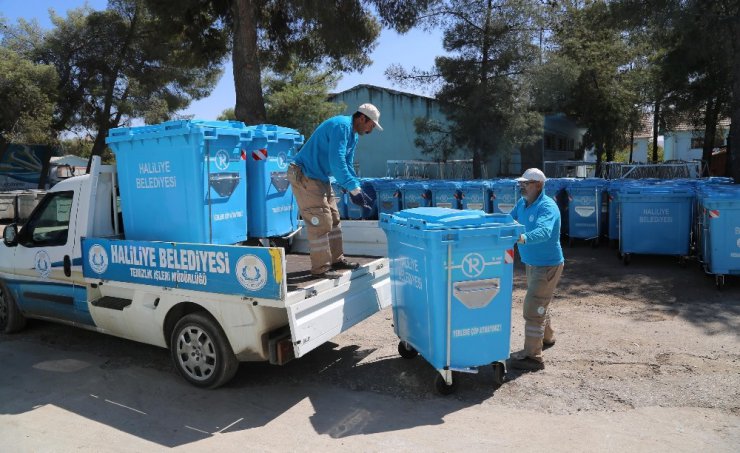 Haliliye Belediyesi çöp konteynırlarının sayısını arttırdı