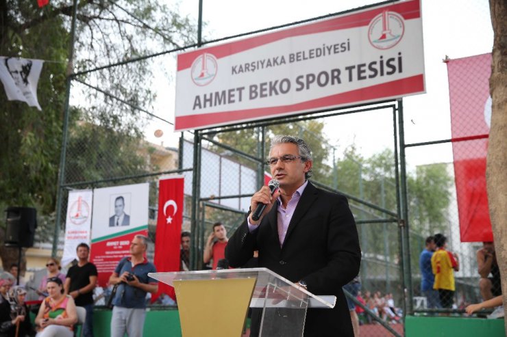 Ahmet Beko’nun ismi spor tesislerine verildi