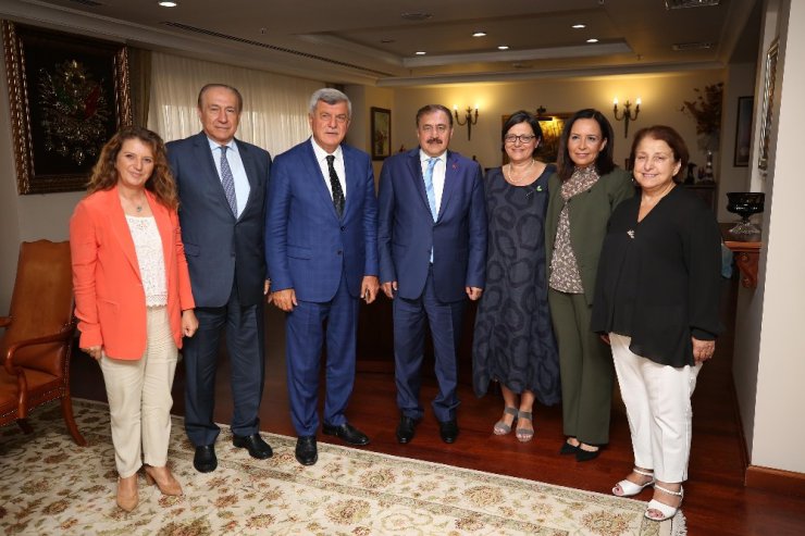 Başkan Karaosmanoğlu’ndan Bakan Eroğlu’na ziyaret