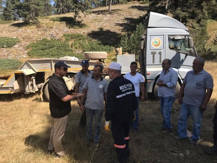 Başkan Bakıcı’dan yangın açıklaması