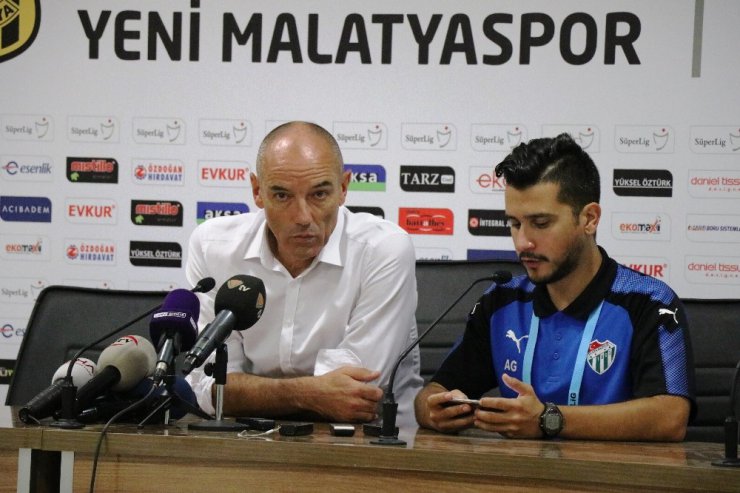 E.Y. Malatyaspor - Bursaspor maçının ardından