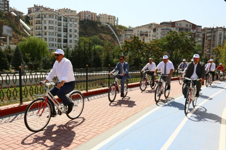 Keçiören’de sağlık için pedal çevriliyor