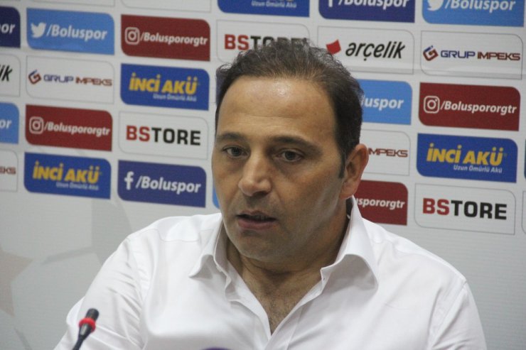 Boluspor - Adana Demirspor maçının ardından