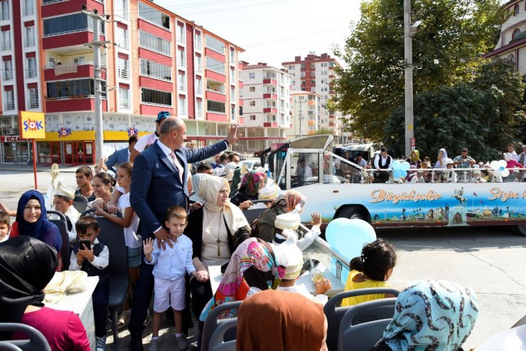 Tekkeköy’de coşkulu sünnet şöleni