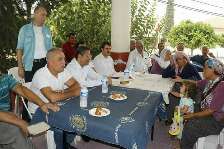 Başkan Pamuk mahalle ziyaretlerini sürdürüyor