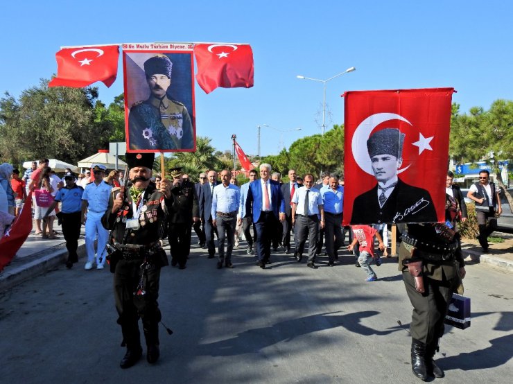 Alaçatı ve Çeşme’nin kurtuluşu coşkuyla kutlandı