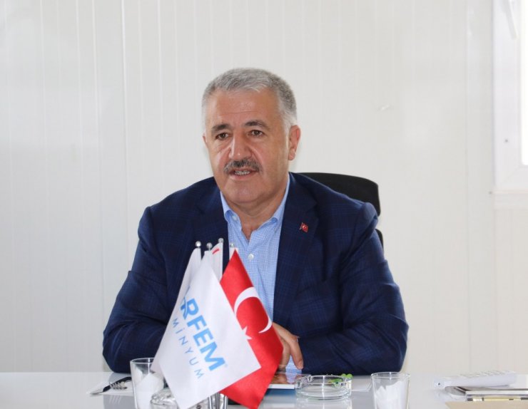 Bakan Arslan Diyarbakır’da