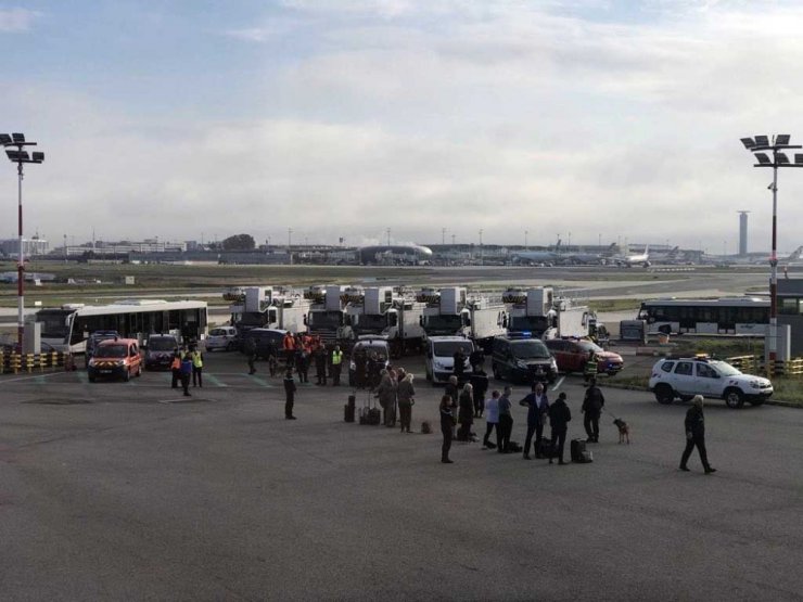 Fransa’da British Airways uçağı tahliye edildi