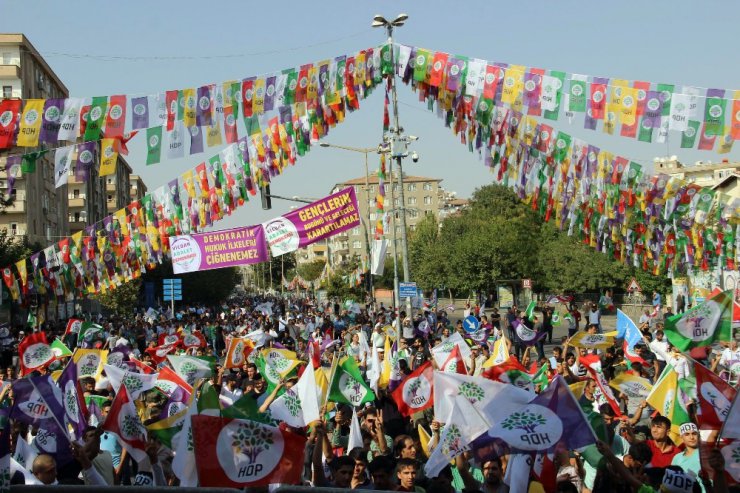 Diyarbakır’da HDP mitingi