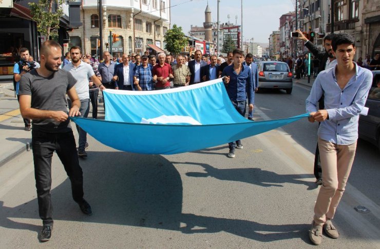 Sivas’ta ’Kerkük’ yürüyüşü