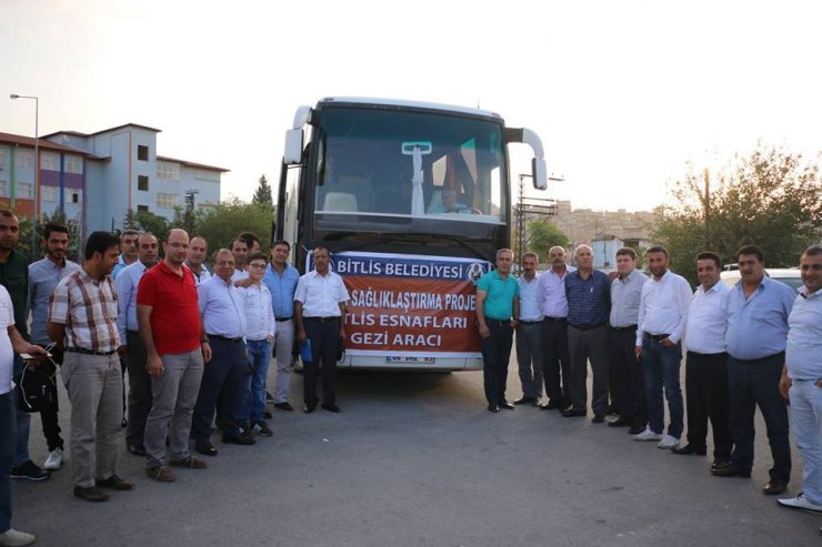 Bitlis esnafı Gaziantep’i ziyaret etti