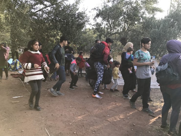 Çanakkale’de dağlık alanda 122 kaçak yakalandı