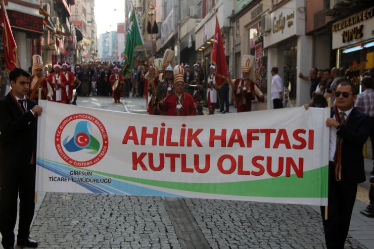 Giresun’da Ahilik Haftası kutlamaları