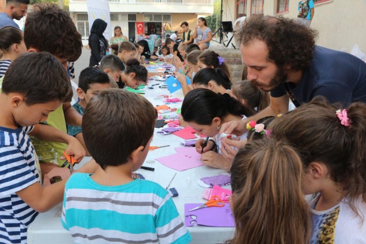 Kuşadalı çocuklara okul öncesi şenlik motivasyonu