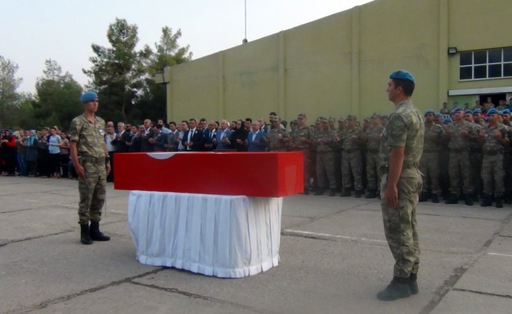 Mardin şehidini memleketine uğurladı