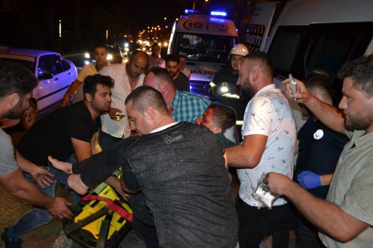 Fatsa’da trafik kazası: 5 yaralı