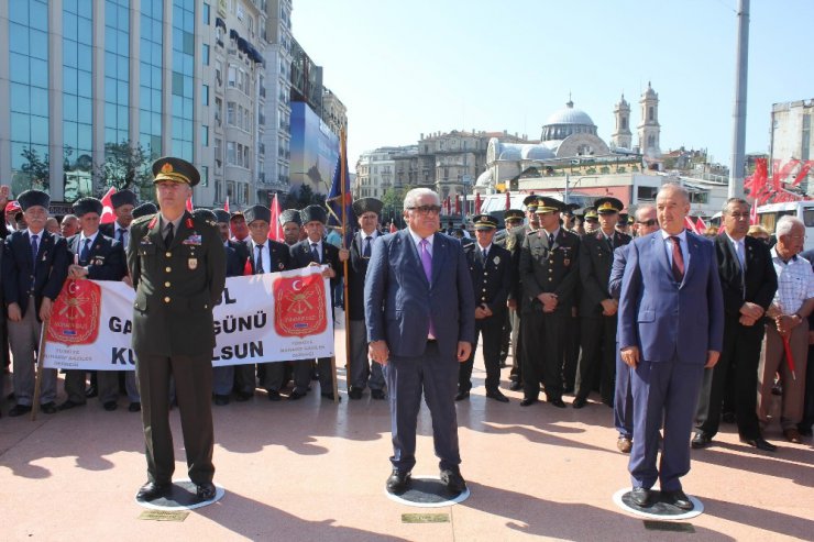 19 Eylül Gaziler Günü Taksim’de kutlandı