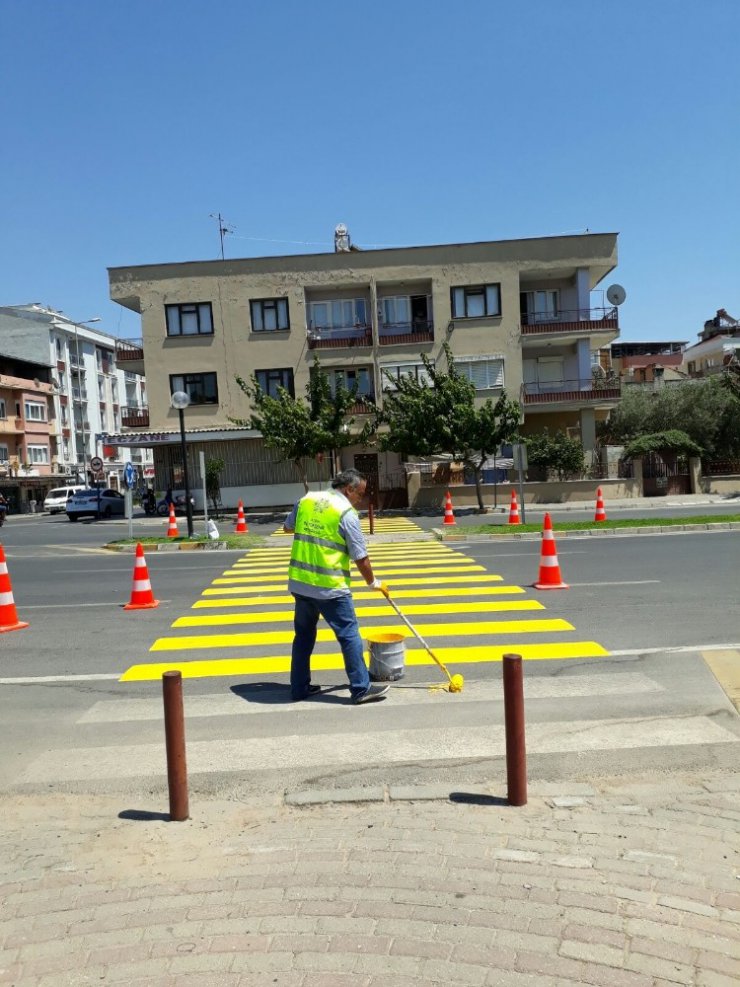 Aydın’da güvenli trafik için çalışmalar devam ediyor