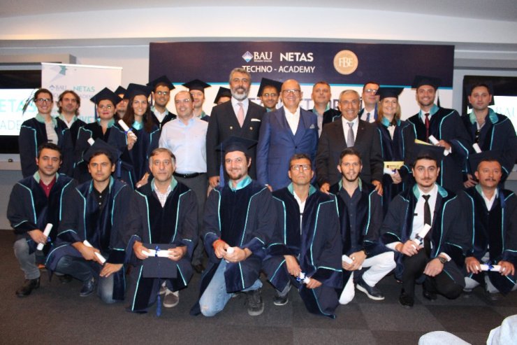 BAU-NETAŞ Techno Academy ilk mezunlarını verdi