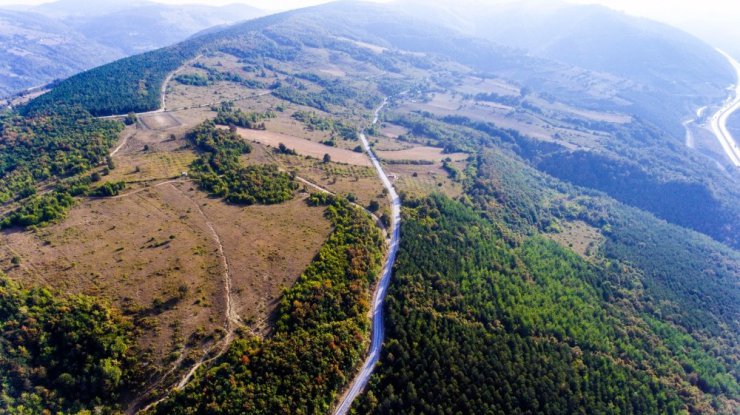 İlkadım’dan Gürgendağı yoluna sathi kaplama