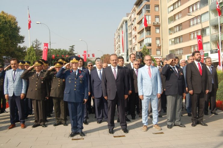 Konya’da 19 Eylül Gaziler Günü dolayısıyla anma programı düzenlendi