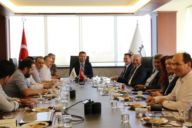 Çerkezköy TSO, Bulgar Türk Ticaret ve Sanayi Odasını ağırladı