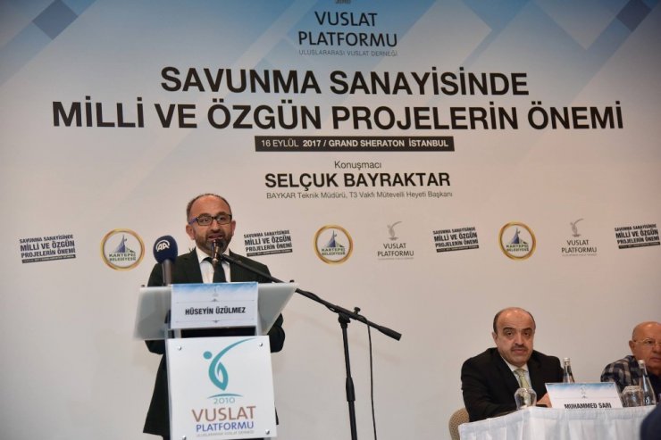 Başkan Üzülmez vuslat platformunda konuştu