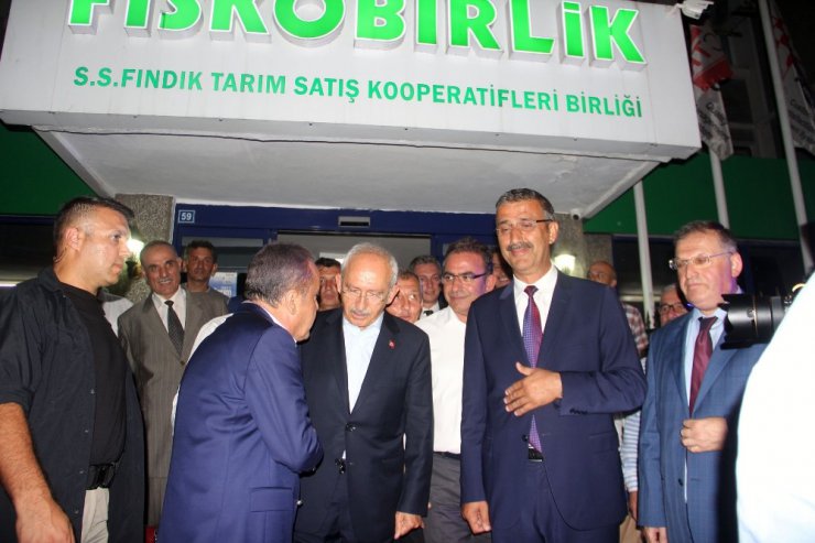 CHP Genel Başkanı Kılıçdaroğlu, FİSKOBİRLİK’i ziyaret etti