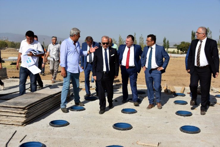 Başkanlar Salihli’nin projelerini inceledi