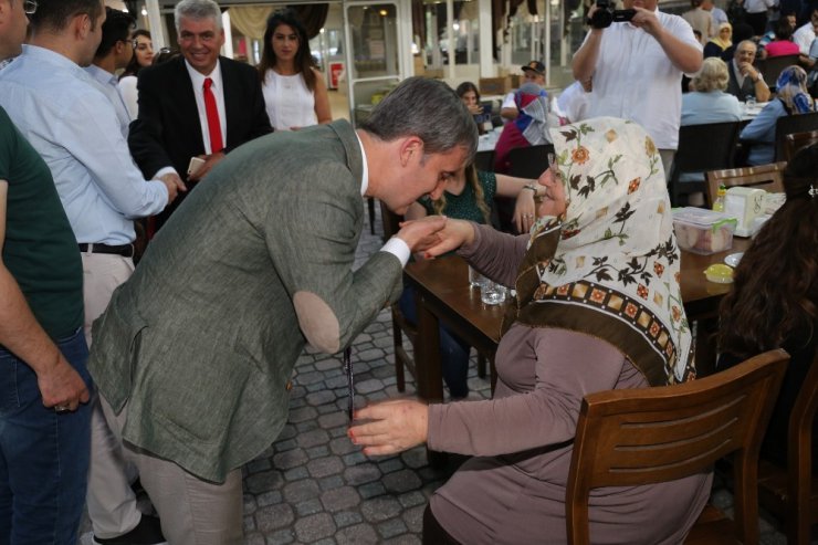 Başkan Şirin şehit ve gazi aileleriyle bir araya geldi