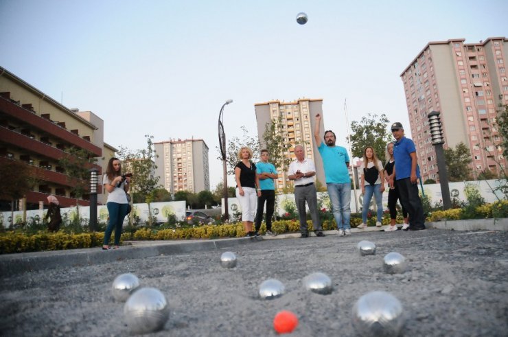 Yaşam Vadisi’nde bocce başladı