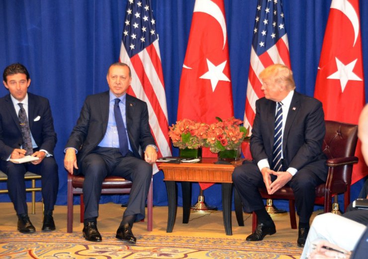 Erdoğan-Trump görüşmesi başladı