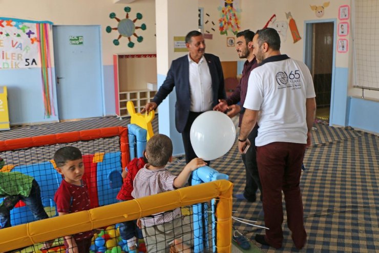 Harran’da Zübeyde Hanım Anaokulu baştan donatıldı