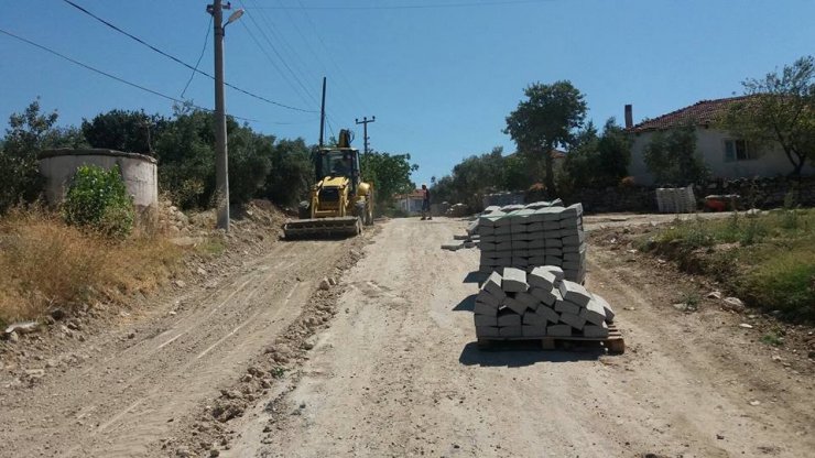 Alanyolu’nda kilit parke çalışmaları başladı