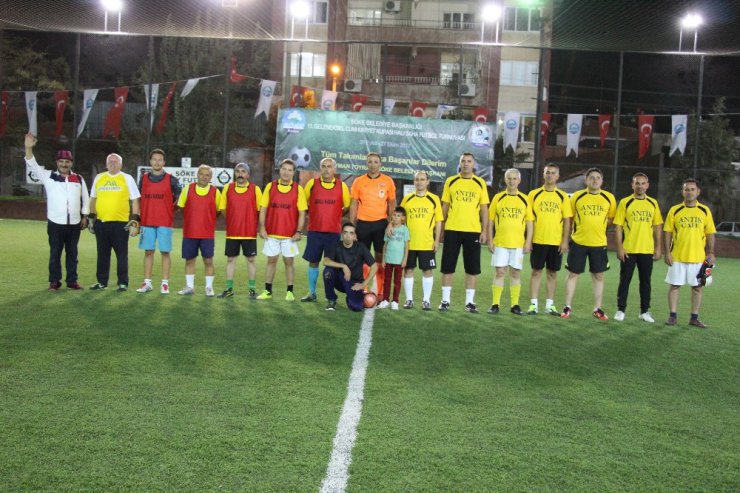 Söke protokolü futbolda rakibine acımadı