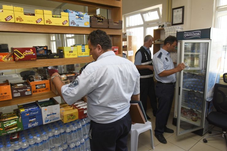 Tekkeköy Belediyesinden okul kantinlerine sıkı denetim