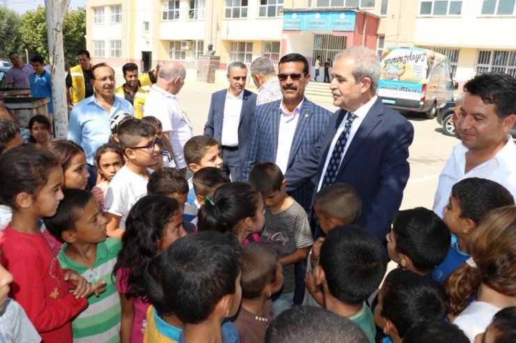 Belediye başkanı öğrencilerle bir araya geldi