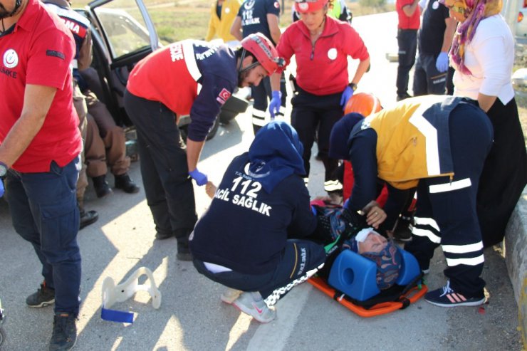 Bolu’da trafik kazası: 3 yaralı