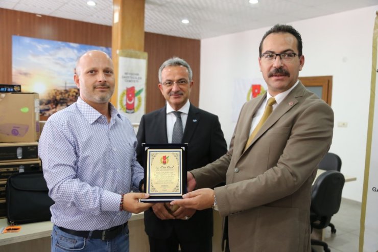 Gebze Belediyesi ve Kocaeli Gazeteciler Cemiyetinden Nevşehir Gazeteciler Cemiyetine destek