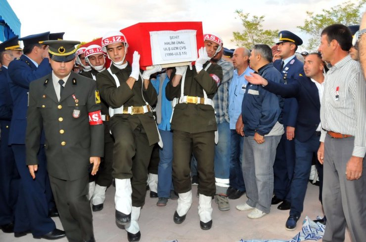 Şehit Uzman Çavuş Halim Ünal son yolculuğuna uğurlandı