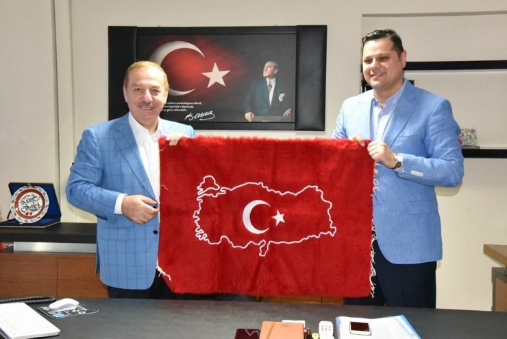 Başkan Kadıoğlu’ndan İpekyolu Belediyesine ziyaret