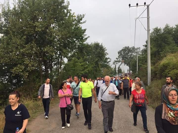 Kartepe, sağlıklı yaşam yürüyüşlerinin yeni adresi oldu