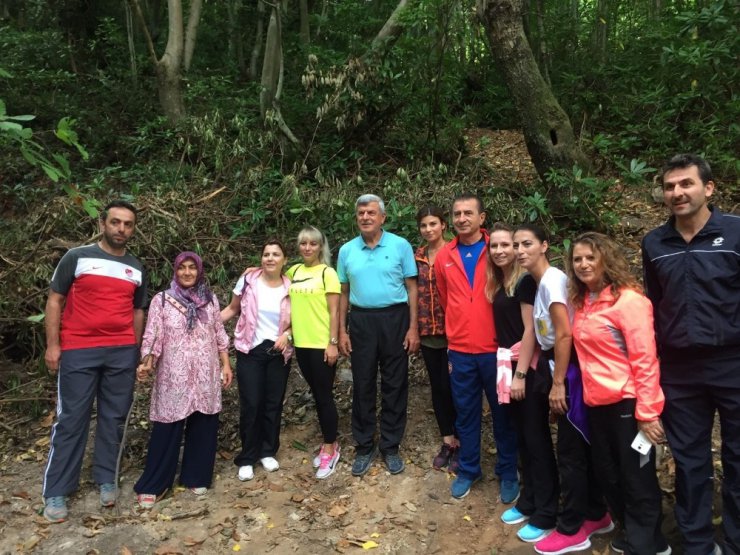 Kartepe, sağlıklı yaşam yürüyüşlerinin yeni adresi oldu