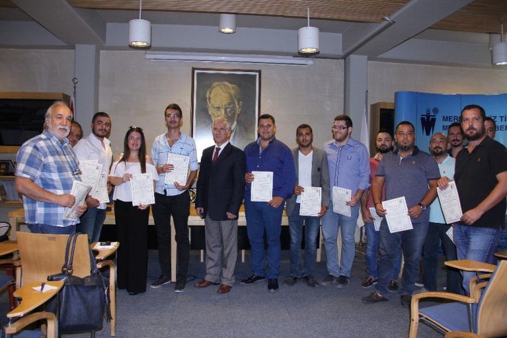 Fumigasyon ve Draft Sörvey kursiyerleri sertifikalarını aldı