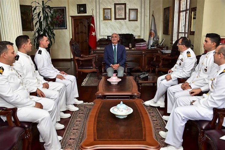 TCG Bayraktar gemisi Samsun’da