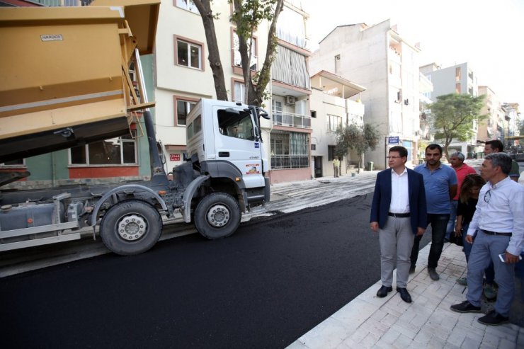 Subaşıoğlu, üst yapı çalışmalarını inceledi